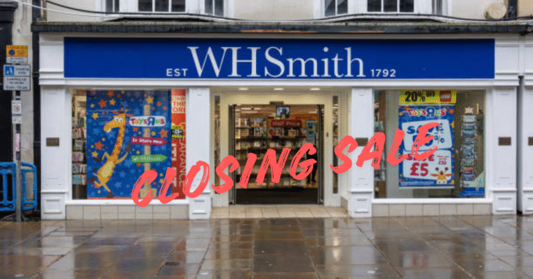 WH Smith Bournemouth Closing Sale: Massive Deals Before the Store Closes – A Heartbreaking High Street Story wh smith bournemouth closing sale
