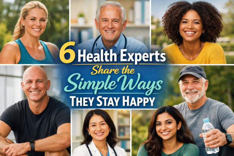 6 Health Experts Share the Simple Ways They Stay Happy 6 Health Experts Share the Simple Ways They Stay Happy