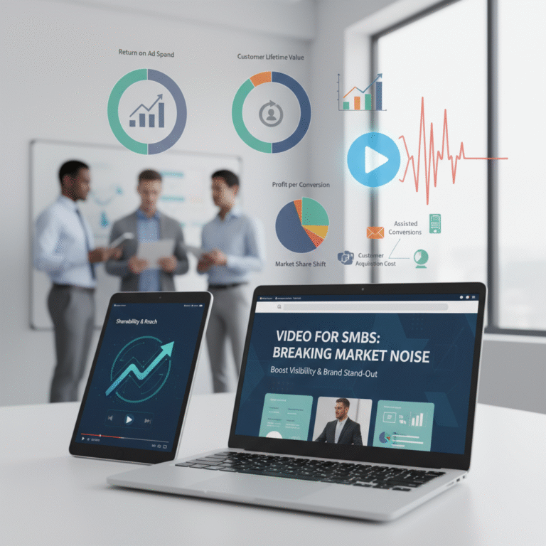 How Video Helps SMBs Break Through Market Noise and Boost Visibility How Video Helps SMBs Break Through Market Noise and Boost Visibility Let's be real: the digital world is a noisy place. Every brand, big or small, is vying for a slice of our attention, and the competition is fiercer than ever. In this attention economy, simply existing online isn't enough. You need to capture eyeballs, tell your story, and make a lasting impression. For small and medium-sized businesses (SMBs), this often feels like shouting into a hurricane. But there's a secret weapon that's no longer so secret: video. Video isn't just another content format; it's a dynamic, immersive experience that cuts through the clutter like nothing else. It's how modern businesses connect, engage, and ultimately, convert. If your SMB isn't leveraging video, you're not just missing out; you're letting your competitors steal the spotlight. Brand Stand-Out Strategies In a crowded marketplace, differentiation is your superpower. What makes your coffee shop better than the one down the street? Why should someone choose your consulting services over a larger firm? Video answers these questions with personality and punch, making your brand not just visible, but memorable. Think about it: a block of text explaining your values is fine, but a short, engaging video showcasing your team's passion, your product in action, or a customer testimonial? That's gold. It builds trust, evokes emotion, and creates a human connection that static content simply can't replicate. Video allows SMBs to tell their unique story in a way that resonates deeply. It's not just about what you sell, but who you are and why you do it. This authentic storytelling is incredibly powerful for forging customer loyalty and standing out from generic competitors. Visual identity Your brand's visual identity is more than just a logo; it's the entire aesthetic and feeling you project. Video brings this identity to life in vibrant, moving color. It allows you to showcase your brand's unique style, tone, and personality in a consistent and compelling way. Imagine a consistent color palette, specific editing style, and even a signature jingle woven through all your video content. This creates an immediate, recognizable presence that helps customers identify and remember your brand instantly. It's about building a visual language that speaks volumes. For SMBs looking to truly nail their visual identity and overall digital presence, partnering with the right experts can make all the difference. A skilled digital marketing agency for small business can help craft a cohesive video strategy that aligns perfectly with your brand's unique personality and goals, ensuring every visual element works towards a unified, powerful message. Shareability & Reach One of video's greatest strengths is its inherent shareability. People love to share content that entertains, informs, or inspires them. And what format does that best? You guessed it: video. Social media algorithms, in particular, tend to favor video content, giving it greater reach and visibility in users' feeds. This means your message travels further, reaching potential customers who might never have discovered your brand through traditional channels. Think of viral potential, even on a micro-scale for your niche. Platforms like Instagram Reels, TikTok, YouTube Shorts, and even LinkedIn are prime real estate for video content. Short, punchy videos can go a long way in capturing attention and driving engagement. This organic reach is invaluable for SMBs with limited marketing budgets, allowing them to expand their footprint without breaking the bank. According to insights from HubSpot, video is often the preferred content format for consumers when learning about a product or service. This preference translates directly into higher engagement rates and greater shareability. When your customers share your video, they become brand ambassadors, extending your reach exponentially. Utilizing targeted video marketing services can help SMBs not only create compelling content but also strategize its distribution across the most effective platforms. This ensures your videos are seen by the right audience at the right time, maximizing their impact and share potential. Beyond social media, video can enhance email campaigns, website landing pages, and even in-store displays. A captivating explainer video on your homepage can significantly reduce bounce rates and keep visitors engaged longer, giving them more time to understand your value proposition. The ability of video to transcend geographical boundaries and connect with diverse audiences is another powerful aspect of its reach. A well-produced video can resonate with someone across the globe just as easily as it can with someone in your local community, opening up new market possibilities for even the smallest businesses. Furthermore, video content tends to have a longer shelf life. An evergreen "how-to" video or a compelling brand story can continue to attract views and drive engagement for months, even years, after its initial publication. This sustained visibility contributes significantly to long-term brand building and customer acquisition. For SMBs navigating the complexities of digital advertising, a comprehensive approach is key. This is where a strategic partner, like a dedicated digital marketing agency for small business, can truly shine. They can help integrate video into a broader strategy that includes SEO, paid ads, and social media, ensuring every piece of your marketing puzzle works together to boost visibility and drive growth. Ultimately, the goal isn't just to make noise, but to make meaningful connections. Video provides the most direct and impactful path to achieving this, allowing SMBs to not only stand out but to build a loyal community around their brand. Key Takeaways Video is essential for SMBs to capture attention and stand out in today's crowded digital landscape. It enables authentic storytelling, building trust and emotional connection with audiences. Video brings your brand's visual identity to life, creating a memorable and consistent presence. Its high shareability on social media significantly extends reach and organic visibility. Strategic use of video, often with professional video marketing services, can lead to increased engagement and customer loyalty. Conclusion Embracing video isn't just about keeping up with trends; it's about future-proofing your business in an increasingly visual world. For SMBs, it’s the most effective way to break through the market noise, forge genuine connections, and ultimately, drive sustainable growth. Don't let your unique story get lost in the shuffle. Start leveraging the power of video today and watch your visibility, engagement, and customer base flourish.