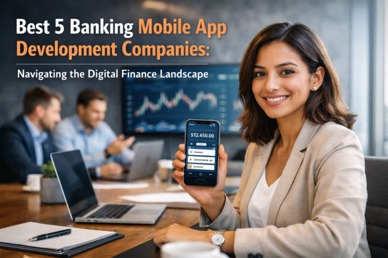 Best 5 Banking Mobile App Development Companies: Navigating the Digital Finance Landscape Best 5 Banking Mobile App Development Companies: Navigating the Digital Finance Landscape