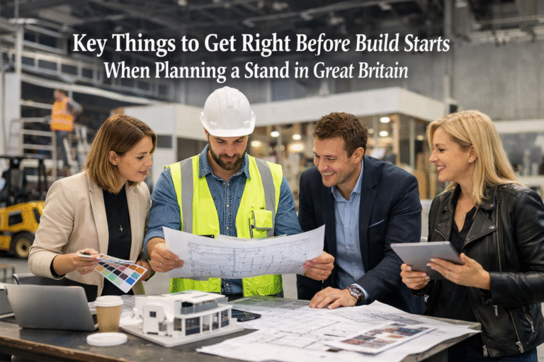 Key Things to Get Right Before Build Starts When Planning a Stand in Great Britain Key Things to Get Right Before Build Starts When Planning a Stand in Great Britain