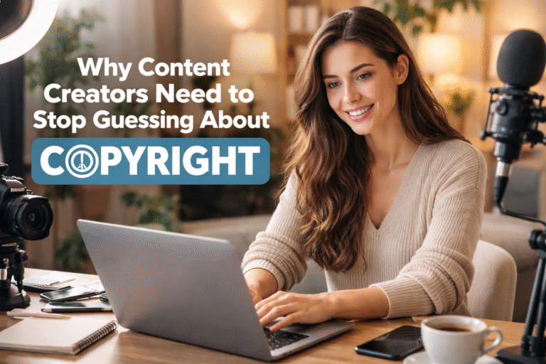 Why Content Creators Need to Stop Guessing About Copyright Why Content Creators Need to Stop Guessing About Copyright
