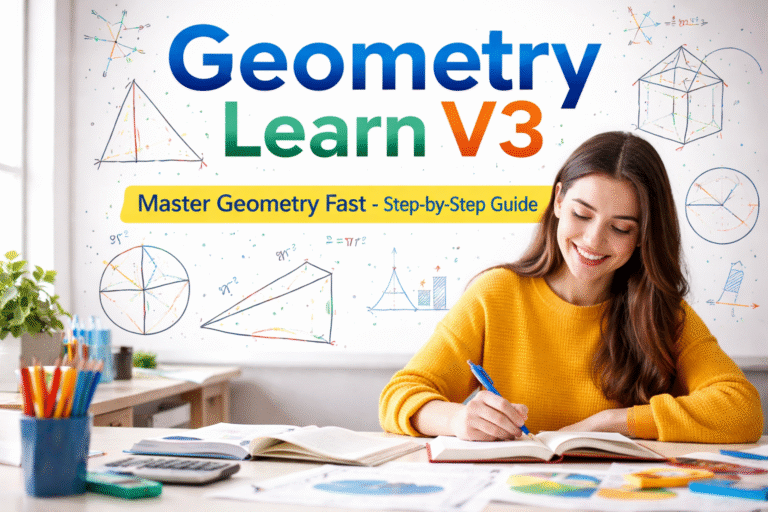 Geometry Learn V3: The Ultimate Guide to Master Geometry Fast (Step-by-Step for Beginners & Pros) Geometry Learn V3