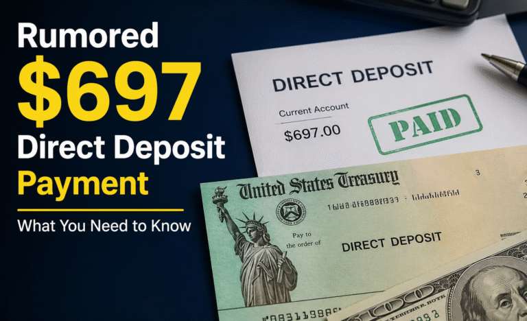 Rumored $697 Direct Deposit Payment: Is It Real? Everything You Need to Know rumored $697 direct deposit payment