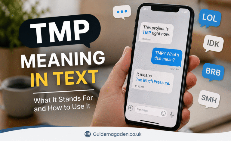 TMP Meaning in Text